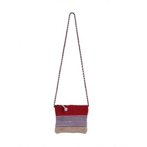 New Passport Handmade Sling Bag Red